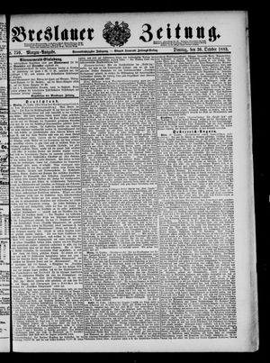 Breslauer Zeitung vom 30.10.1883