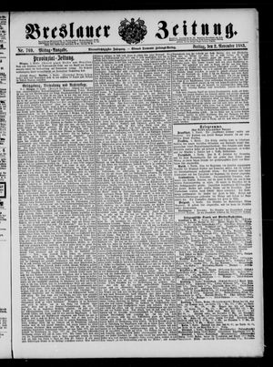 Breslauer Zeitung on Nov 2, 1883