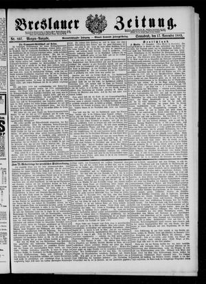 Breslauer Zeitung vom 17.11.1883