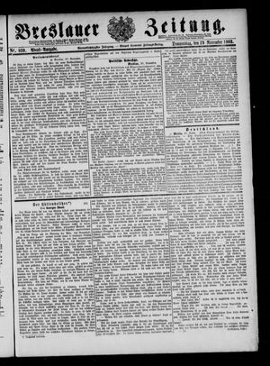 Breslauer Zeitung vom 29.11.1883