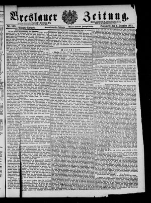 Breslauer Zeitung on Dec 1, 1883
