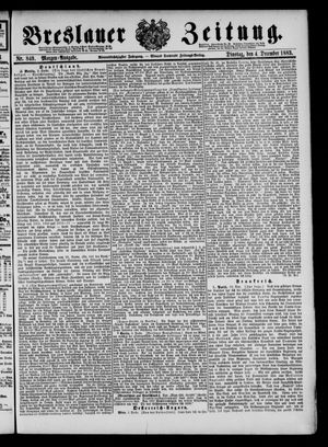 Breslauer Zeitung on Dec 4, 1883