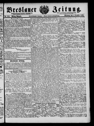 Breslauer Zeitung on Dec 5, 1883