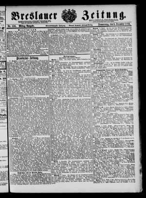 Breslauer Zeitung vom 06.12.1883