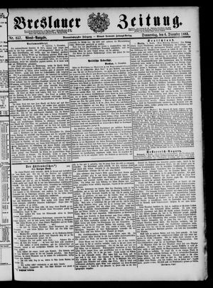 Breslauer Zeitung vom 06.12.1883