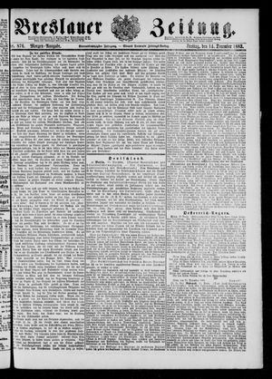 Breslauer Zeitung vom 14.12.1883
