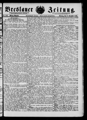 Breslauer Zeitung vom 17.12.1883