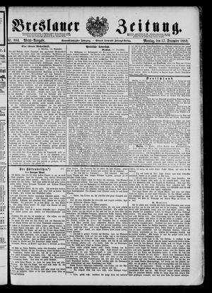 Breslauer Zeitung vom 17.12.1883