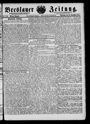 Breslauer Zeitung vom 19.12.1883