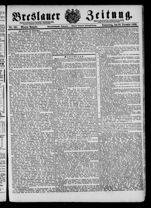 Breslauer Zeitung vom 20.12.1883