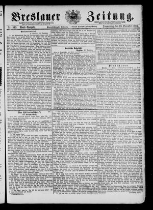 Breslauer Zeitung vom 20.12.1883
