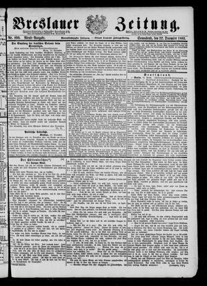 Breslauer Zeitung vom 22.12.1883