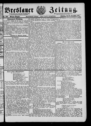 Breslauer Zeitung vom 23.12.1883