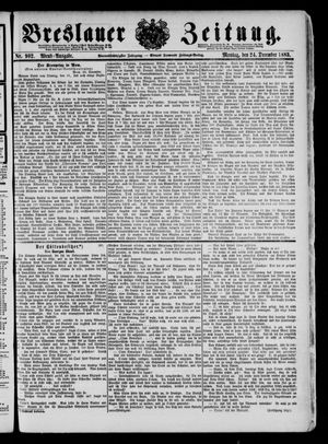 Breslauer Zeitung vom 24.12.1883