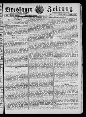 Breslauer Zeitung vom 25.12.1883