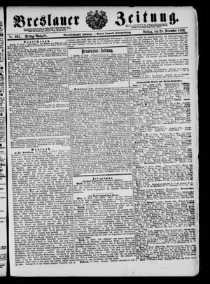 Breslauer Zeitung vom 26.12.1883