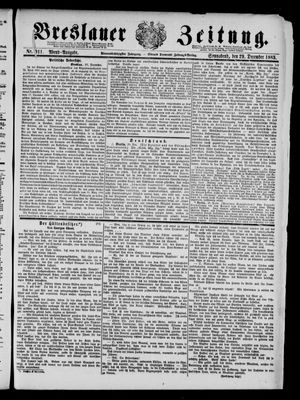 Breslauer Zeitung vom 27.12.1883