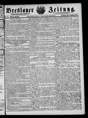 Breslauer Zeitung on Jan 8, 1884