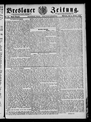 Breslauer Zeitung on Jan 9, 1884