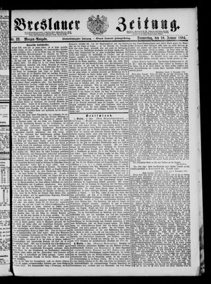 Breslauer Zeitung vom 10.01.1884