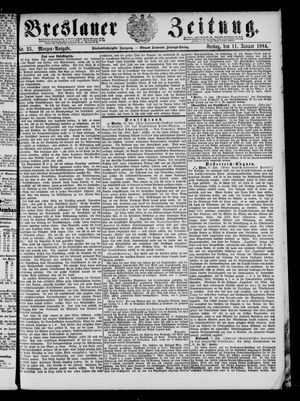 Breslauer Zeitung vom 11.01.1884
