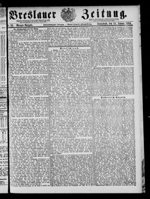 Breslauer Zeitung on Jan 12, 1884