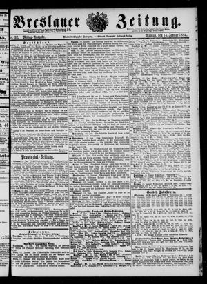 Breslauer Zeitung vom 14.01.1884