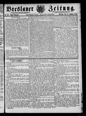 Breslauer Zeitung vom 14.01.1884