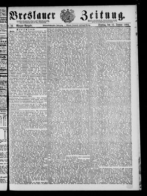 Breslauer Zeitung on Jan 15, 1884