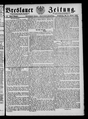 Breslauer Zeitung vom 17.01.1884