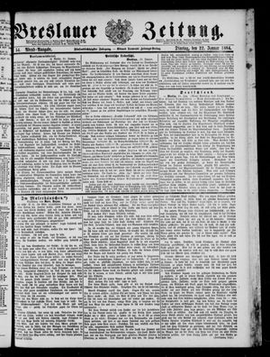 Breslauer Zeitung on Jan 22, 1884