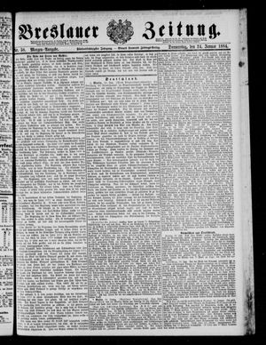 Breslauer Zeitung on Jan 24, 1884