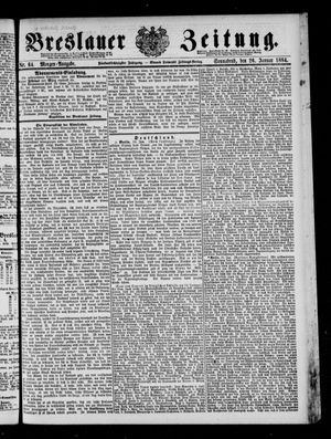 Breslauer Zeitung vom 26.01.1884