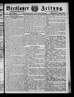 Breslauer Zeitung vom 28.01.1884