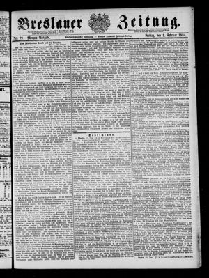 Breslauer Zeitung on Feb 1, 1884
