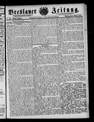 Breslauer Zeitung vom 04.02.1884