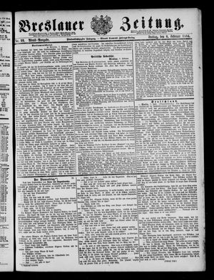 Breslauer Zeitung vom 08.02.1884