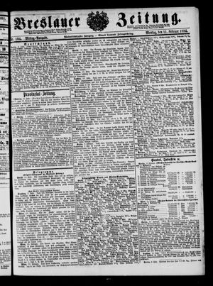 Breslauer Zeitung on Feb 11, 1884