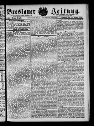 Breslauer Zeitung vom 23.02.1884