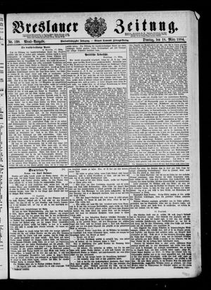 Breslauer Zeitung on Mar 18, 1884