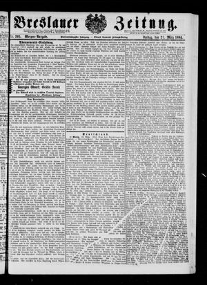 Breslauer Zeitung on Mar 21, 1884