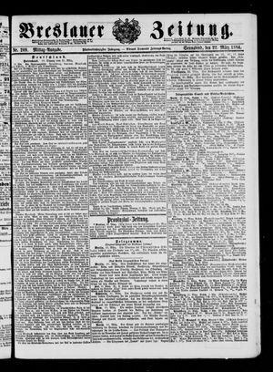 Breslauer Zeitung vom 22.03.1884