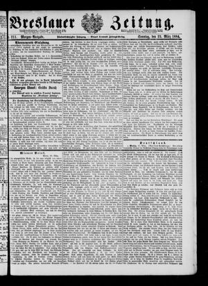 Breslauer Zeitung vom 23.03.1884