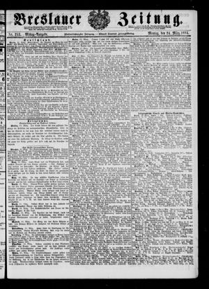 Breslauer Zeitung vom 24.03.1884