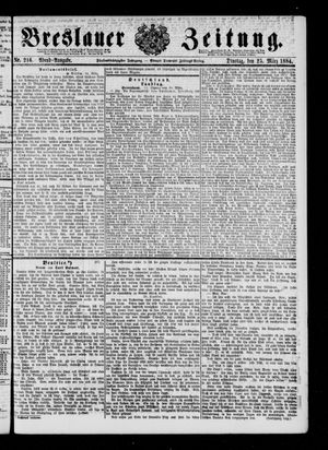 Breslauer Zeitung vom 25.03.1884