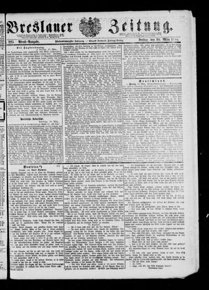 Breslauer Zeitung on Mar 28, 1884