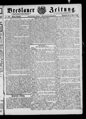 Breslauer Zeitung on Apr 2, 1884