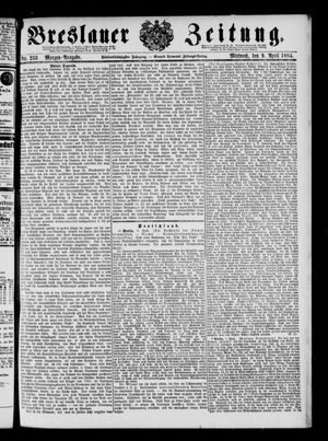 Breslauer Zeitung vom 09.04.1884