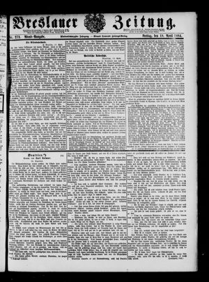 Breslauer Zeitung on Apr 18, 1884