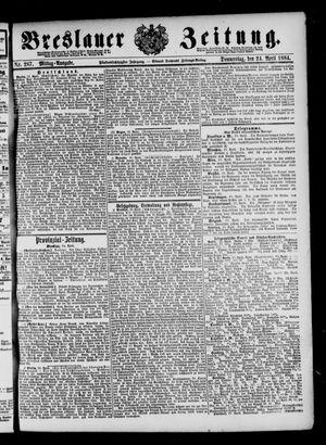 Breslauer Zeitung vom 24.04.1884